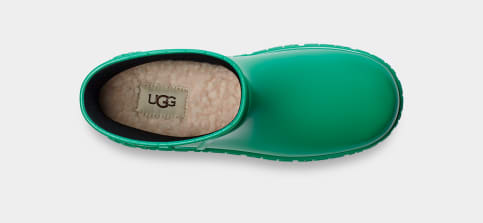 Ugg rain hotsell boots green